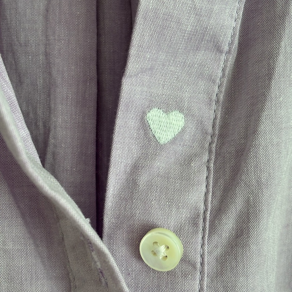 Alex Mill Lavender Button-Up Shirt - Picture 6 of 11